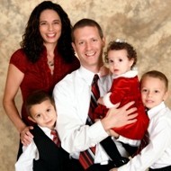 beckycon_su_marido_y_sus_tres_hijos__en_2012